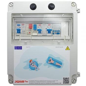 Cuadro eléctrico piscina con transformador 14A 60W DC