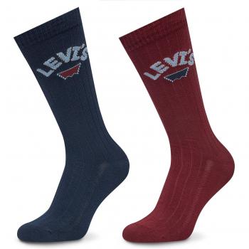 Bunte hohe Socken für Herren im 2er-Set von Levi's® 37157-1148