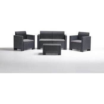 Nebraska II: Sofá + Sillones + Mesa