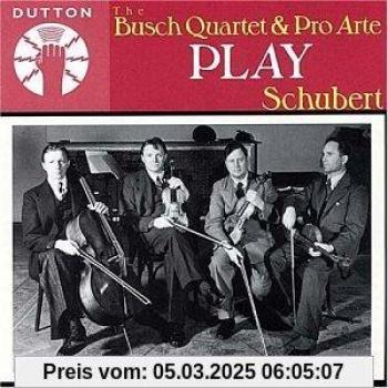Busch Quartet & Pro Arte Play – Verfügbarkeit ab 4. Juni 2025