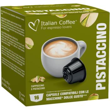 Cápsulas de Cappuccino Italiano com Pistache