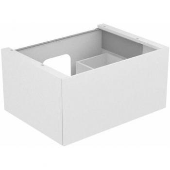 Edition 11 Waschtischunterschrank von Keuco, 70 x 35 x 53,5 cm, Strukturlack Weiß