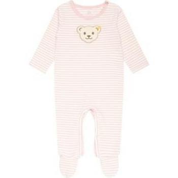 Pagliaccetto Steiff rosa argento a maniche lunghe