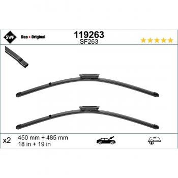 SWF windscreen wiper 119263