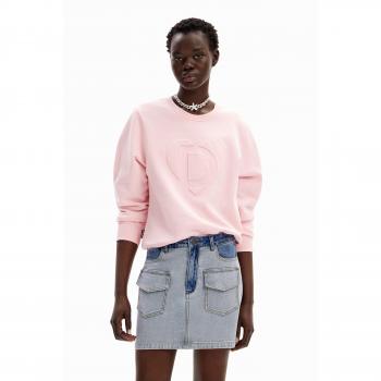 Sudadera Desigual con imagotipo mujer