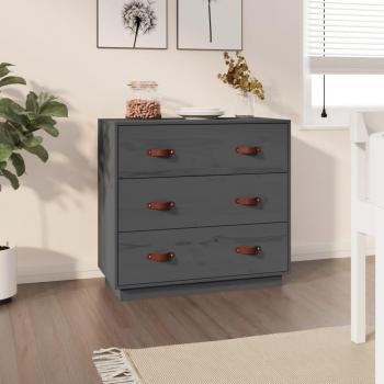 Mesa de Pinheiro Cinza 80x40x75 cm