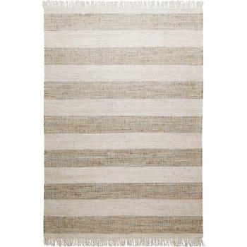 Green Looop Virgil: Rechteckiger Naturjuten‑Teppich, 160 cm × 230 cm, 4 mm Dicke