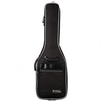 Garde-robe Rocktile guitare classique 1/2 noir, doublure protectrice avec bretelles