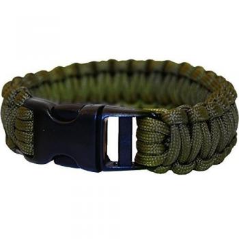 Bracelet d’armée BCB Paracorde couleur verte