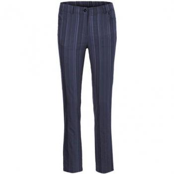 Pantalon ajusté en tissu élastique