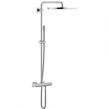Grohe Rainshower System 400 Thermostatic Shower Column with XXL Overhead Shower (27174001)