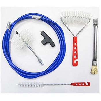 Kit di Pulizia per Canna Fumaria 3 mt con Scovolo DN 80