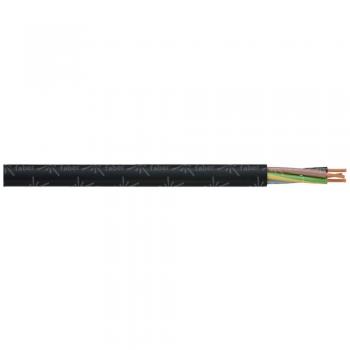Faber Kabel 3 x 1 mm² H05VV-F Flexible Cable Black