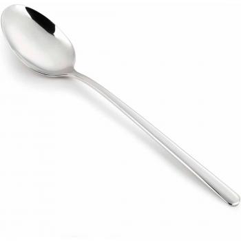 Milano Ergonomic Soup Spoon – ArcOS Stainless Steel, Anti‑Corrosion Finish