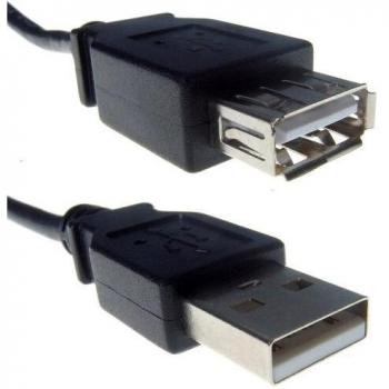 Connekt Gear 2m USB 2 Extension Cable A Male to A Female