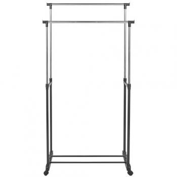 Gilmer Metal Garment Rack with Wheels