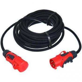 Cavo CEE 32A 15m con Grip Nero