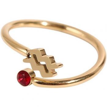 Firetti Schmuckring Damen, Sternzeichen Design, Made in Germany