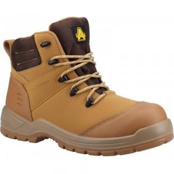Amblers 308C Unisex Sicherheitsstiefel – 12 UK, Braun, ohne Metall