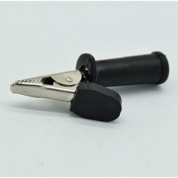 Pinzas de Prueba Caimán 4mm: Enchufe, Banana y Clip