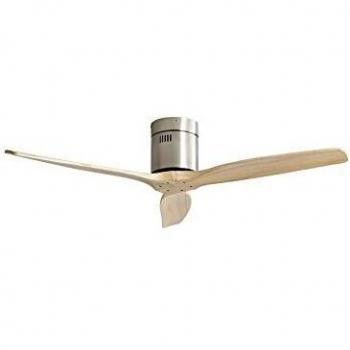Ventilatore DC Aguilon Nickel 3 pale in faggio senza luce