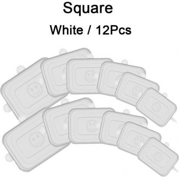 Premium Silicone Food Wraps – 12 Count