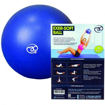 Fitness Mad Exer-Soft Stability Ball, Soft Pilates Ball, 3 Sizes: 12”