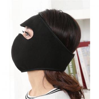 Integrated Ear-Protecting Heated Mask for Cycling