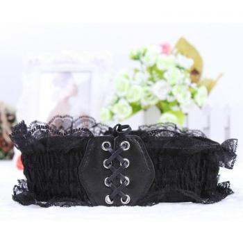 Ceinture élastique corset à lacets pour robe