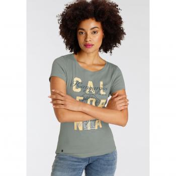 KANGAROOS Kurzarmshirt, Damen, 100% Baumwolle, grün