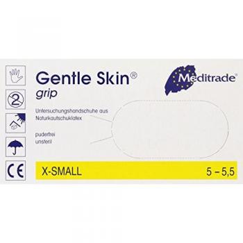 Meditrade Guanti da Esame in Lattice Gentle Skin Grip XS