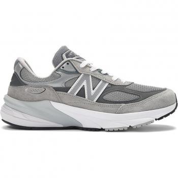 New Balance Women's 990V6 Running Shoes Grey, Size 7.5(B), Leather/Rubber
