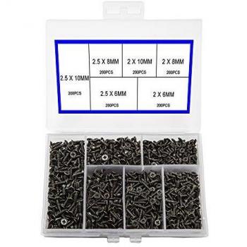 Tornillos Cruzados para Bisagras de Puerta