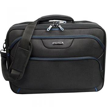 Lightpak Executive Laptop Bag Padded Multi-section Nylon Capacity 17in