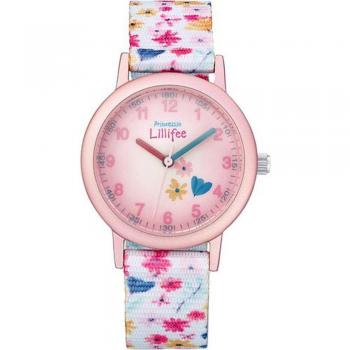 Lillifee Mädchenuhr rosa mit Blumen