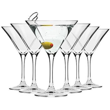 Set de 6 Copas Martini Krosno Elite 150