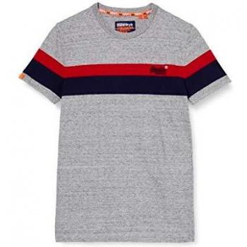 T-shirt Superdry OL Classic Yd Stripe, Gris