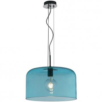 Luz de techo azul degradado 40 cm