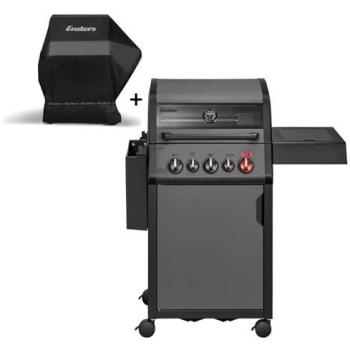 Enders Gasgrill Hyde 3 SIKR Turbo – Schwarz, inklusive Wetterschutz