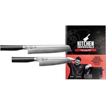 KAI Gourmet Messer-Set mit Kochbuch