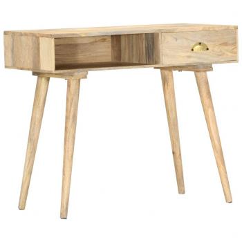 Table d'entrée 90x45x75 cm en bois de manguier massif