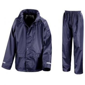 Veste-Pantalon Pluie Unisexe 3-4 Ans Bleu Marine RTB915