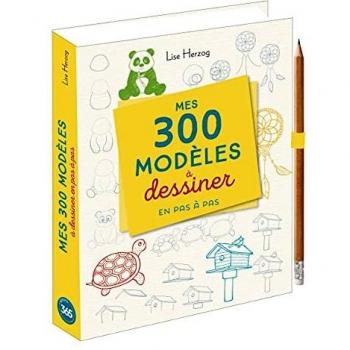 Mes 300 modèles à dessiner en pas à pas