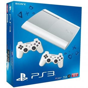 Console PlayStation 3 12 GB Bianco con 2 controller