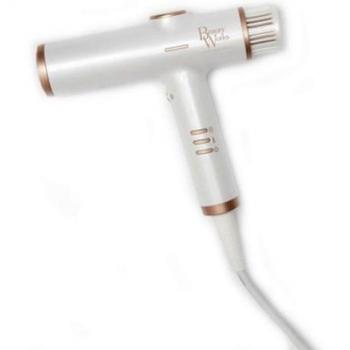 Beauty Works Aeris Digital Hairdryer, White And Gold