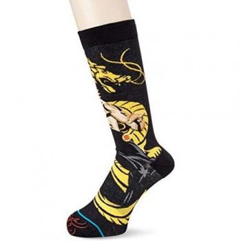 Herren Socken Stance Dragon – Schwarz – L
