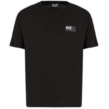 Camiseta EA7 Estilo Gráfico Negro para Hombre