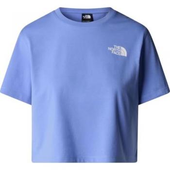 T‑shirt The North Face Dome Cropped Simple Donna Azzurro “Luna Marina”