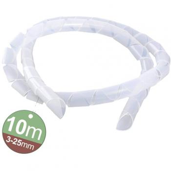 Quadrios Guaina spiralata 3 fino a 25 mm Bianco 1 KIT