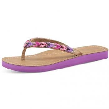 Tongs à Couleur Mauve 39